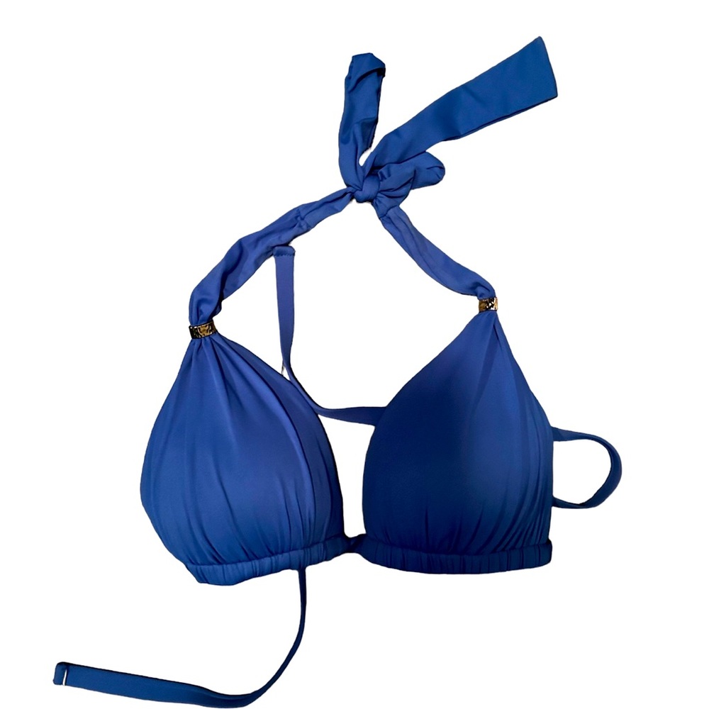 Blue swim top
